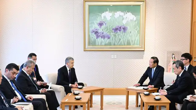 President of Uzbekistan meets with the Speaker of the House of Representatives of Japan’s Parliament in Tokyo