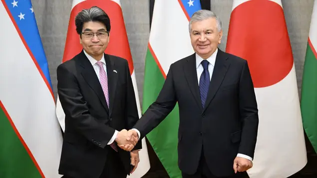 President of Uzbekistan receives governor of the Japan Bank for International Cooperation