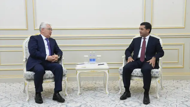 Minister of Foreign Affairs of Uzbekistan receives Ambassador of Kazakhstan