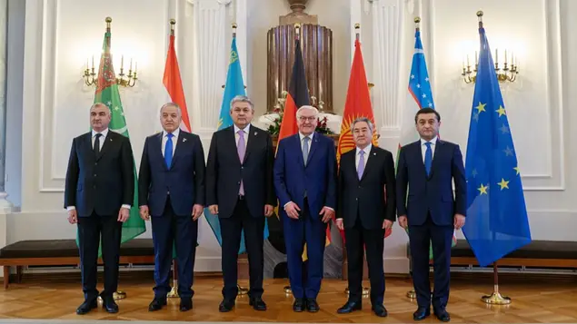 ГФР Президенти Марказий Осиё давлатлари ТИВ раҳбарлари билан учрашди

