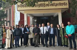 Делегация УзГУМЯ посетила Университет имени доктора Бхимрао Амбедкара в Индии