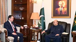 Покистон Президенти Ўзбекистон элчисини қабул қилди