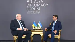 Министр иностранных дел Узбекистана встретился с министром иностранных дел Украины