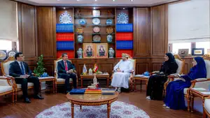 O‘zbekiston elchisi O‘mon Savdo-sanoat palatasi raisi bilan savdo-iqtisodiy hamkorlikni rivojlantirish masalalarini muhokama qildi