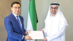 Ўзбекистоннинг янги элчиси БАА ташқи ишлар вазири ўринбосарига ишонч ёрлиқлари нусхаларини топширди