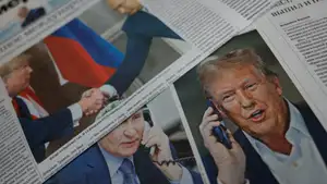 Президенты США и Россия обсудили по телефону Украину и Иран 