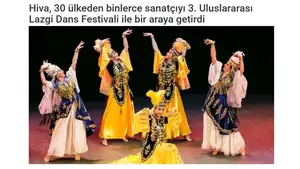 “TRT Avaz”: Xivadagi “Lazgi” festivali o‘ttizdan ortiq davlat vakillarini o‘zida birlashtirdi