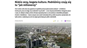 Польский портал отметил Узбекистан как доступное и привлекательное туристическое направление