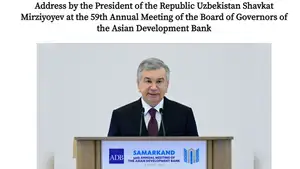Pokiston OAVda O‘zbekiston Prezidentining OTB Boshqaruvchilar kengashining 59-yillik yig‘ilishidagi ishtiroki keng yoritildi