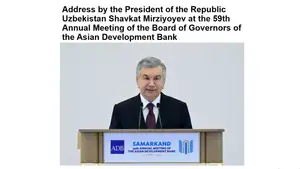 Пакистанские СМИ опубликовали текст выступления Президента Узбекистана на 59-м ежегодном заседании Совета управляющих Азиатского банка развития в Самарканде