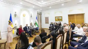 O‘zbekistonning Kiyevdagi elchixonasida Ukrainaning yirik biznes vakillari bilan uchrashuv bo‘lib o‘tdi