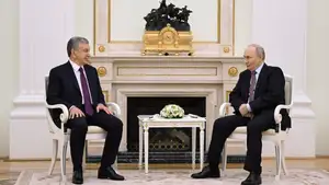 Президент Узбекистана прибыл с рабочим визитом в Москву 