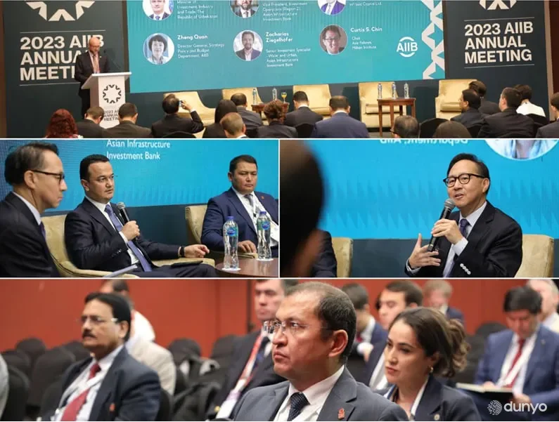 Осиё инфратузилмавий инвестиция банки Бошқарувчилар кенгашининг давом этаётган 8-йиллик йиғилишида Ўзбекистон вакили Бошқарув кенгаши раиси этиб сайланди