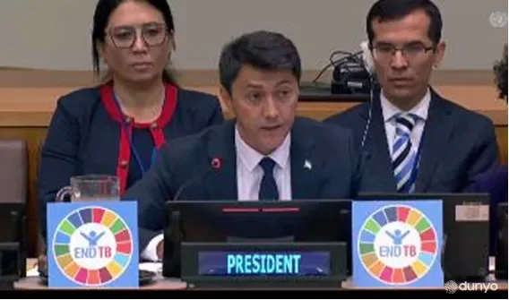 Ўзбекистон БМТ Бош Ассамблеясининг сил касаллиги бўйича юқори даражадаги йиғилишига раислик қилди