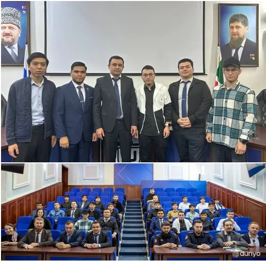 Ўзбекистон дипломатлари Чеченистонда таҳсил олаётган юртдошларимиз билан учрашдилар