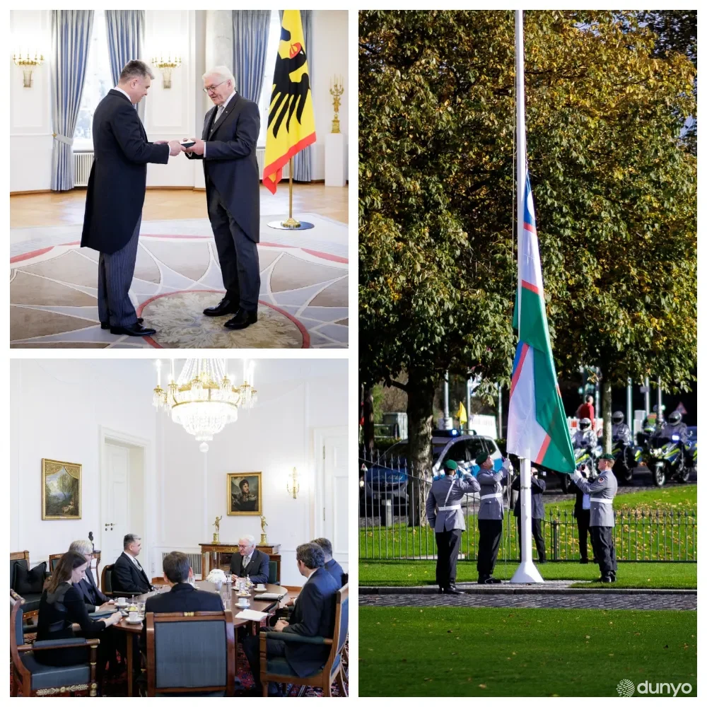 Ўзбекистоннинг янги элчиси Германия Федерал президентига ишонч ёрлиқларини топширди