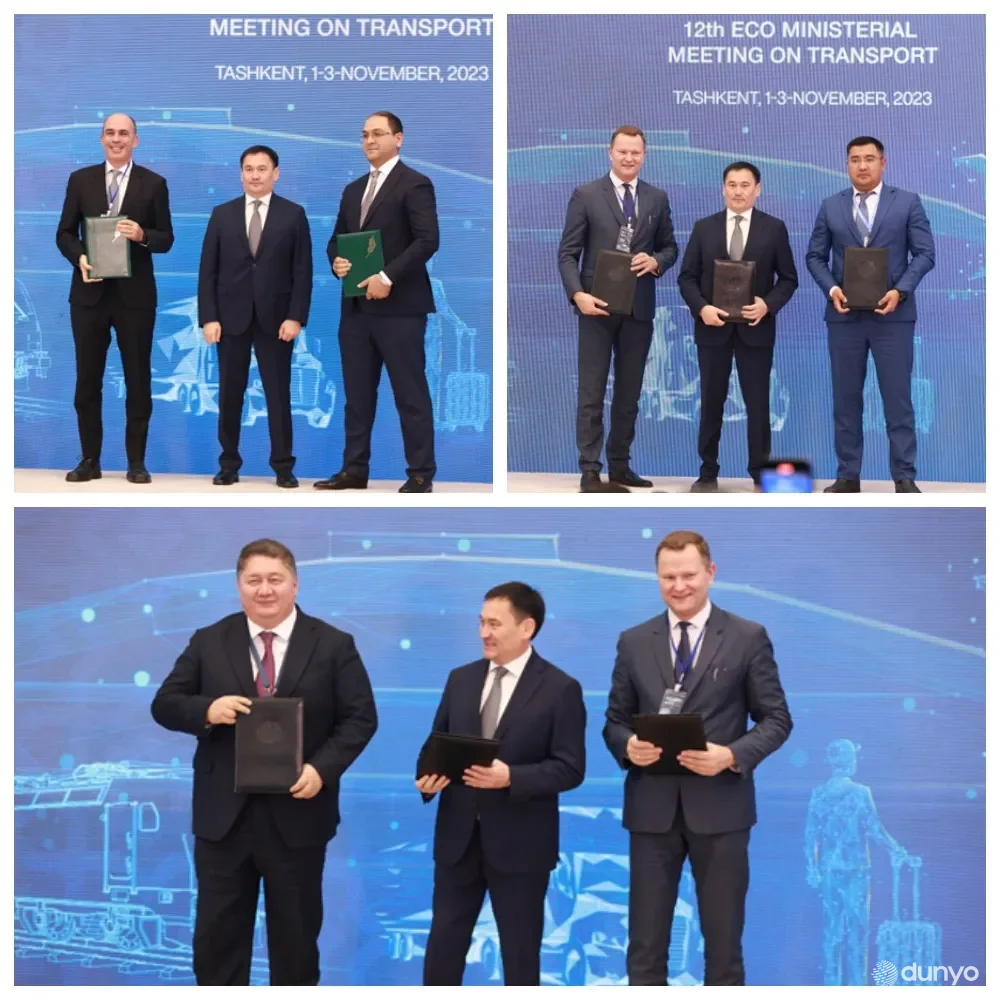 В Ташкенте подписаны документы по транспортным коридорам «Беларусь – Россия – Казахстан – Узбекистан – Афганистан – Пакистан» и «Россия – Каспийское море – Туркменистан – Узбекистан - Кыргызстан»