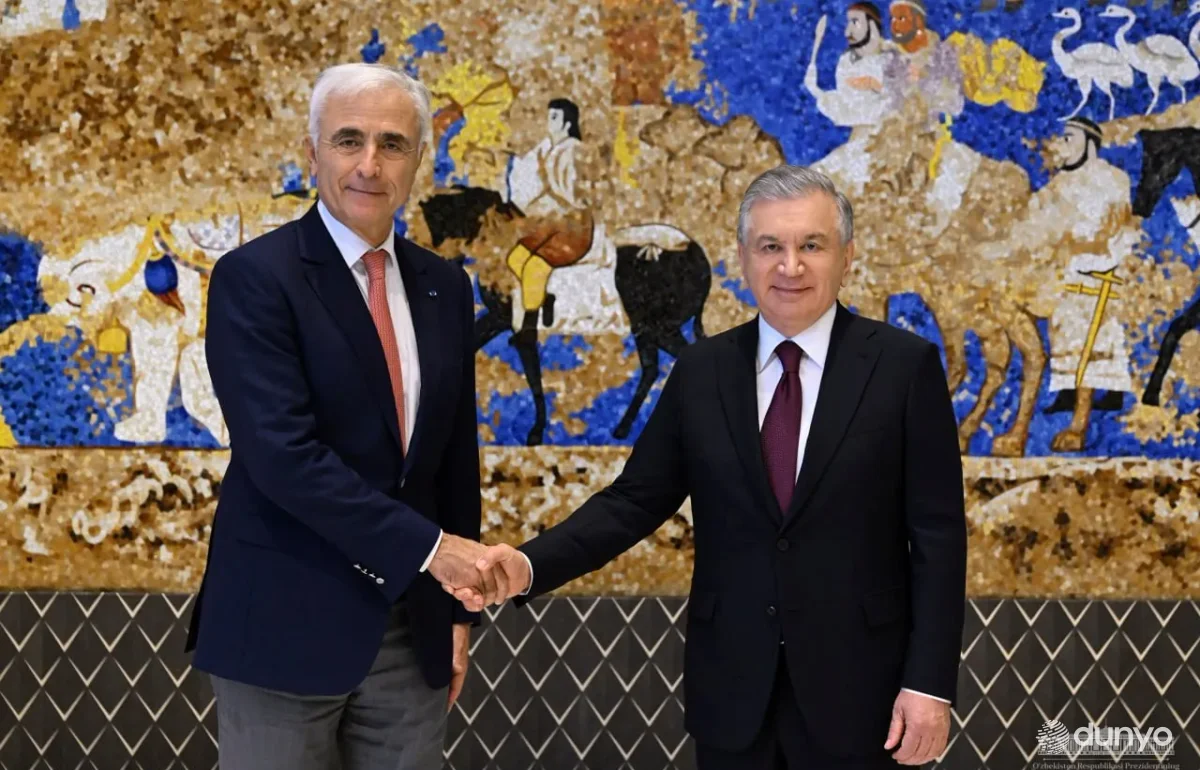 The President of Uzbekistan met with the head of the world's largest producer of uranium and nuclear fuel