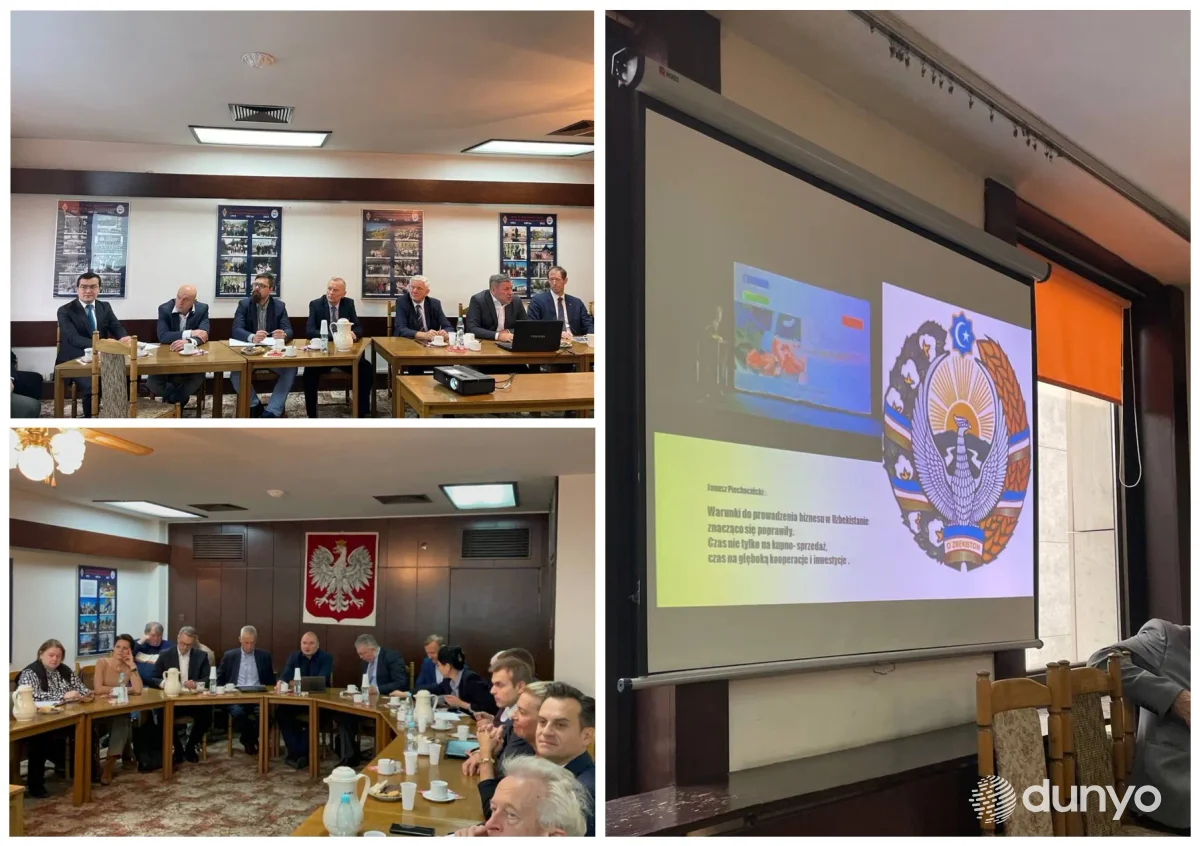 Polshada Yangi O'zbekistonning savdo-iqtisodiy, investitsiyaviy va transport-logistika salohiyati taqdim etildi