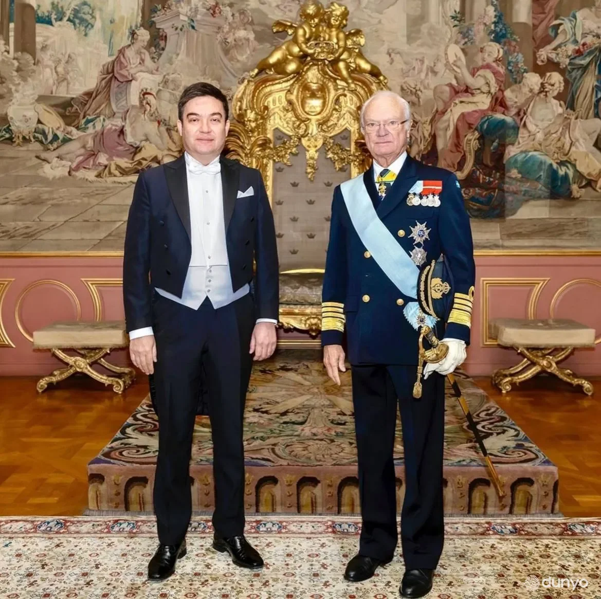 Ўзбекистоннинг янги тайинланган элчиси Швеция Қиролига ишонч ёрлиқларини топширди