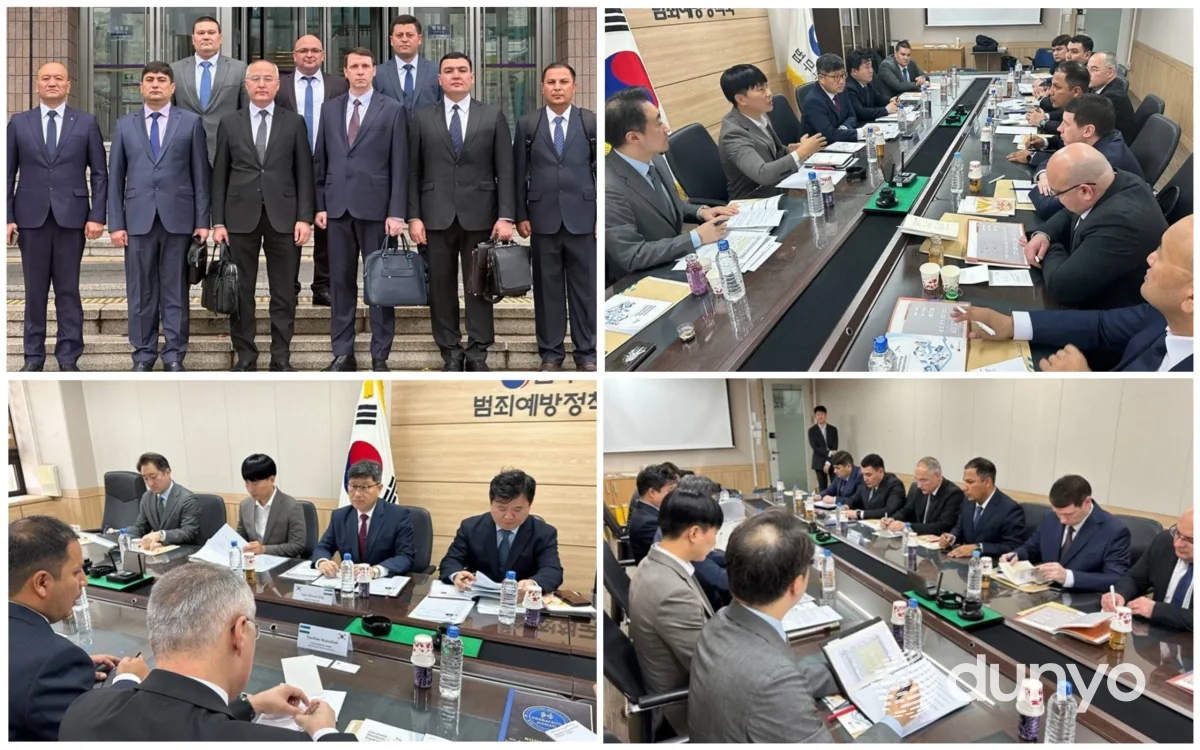Делегация Узбекистана изучает опыт Министерства юстиции Республики Корея по предупреждению преступности
