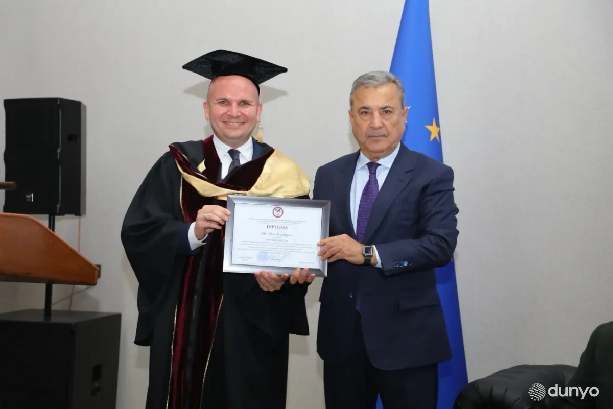 Европарламент делегацияси Жаҳон иқтисодиёти ва дипломатия университетига ташриф буюрди