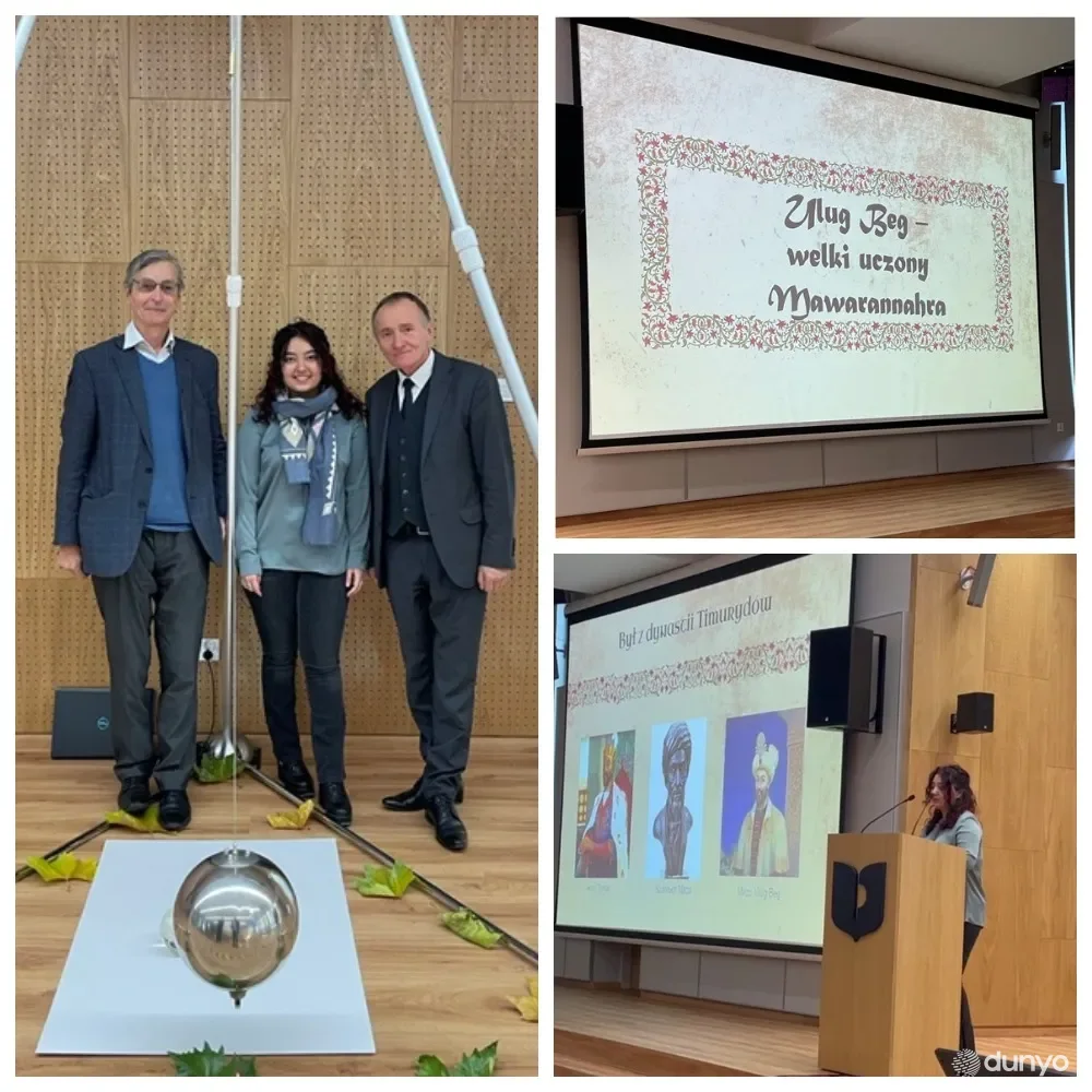 Polshada o'tkazilgan «Kopernikaliya» festivalida buyuk astronom olim Mirzo Ulug'bek ilmiy merosi taqdim etildi