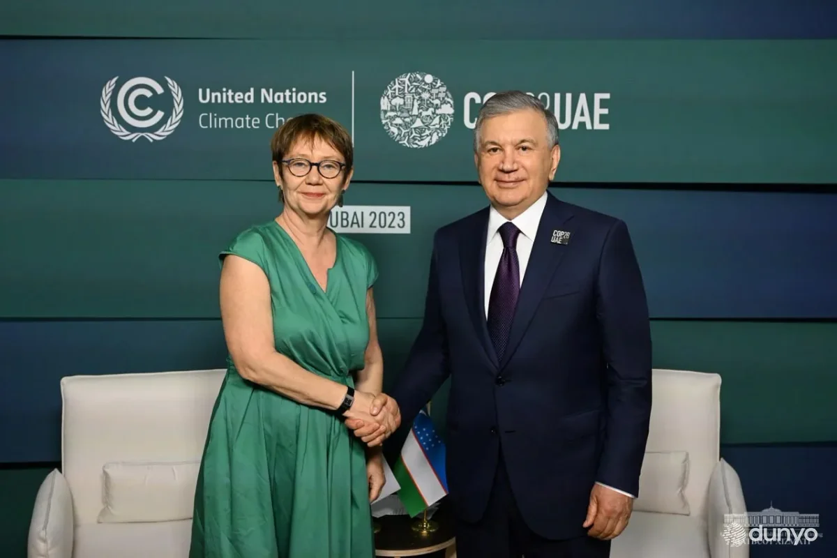 Ўзбекистон Президенти ва ЕТТБ раҳбари амалий ҳамкорликни кенгайтиришнинг долзарб масалаларини кўриб чиқдилар