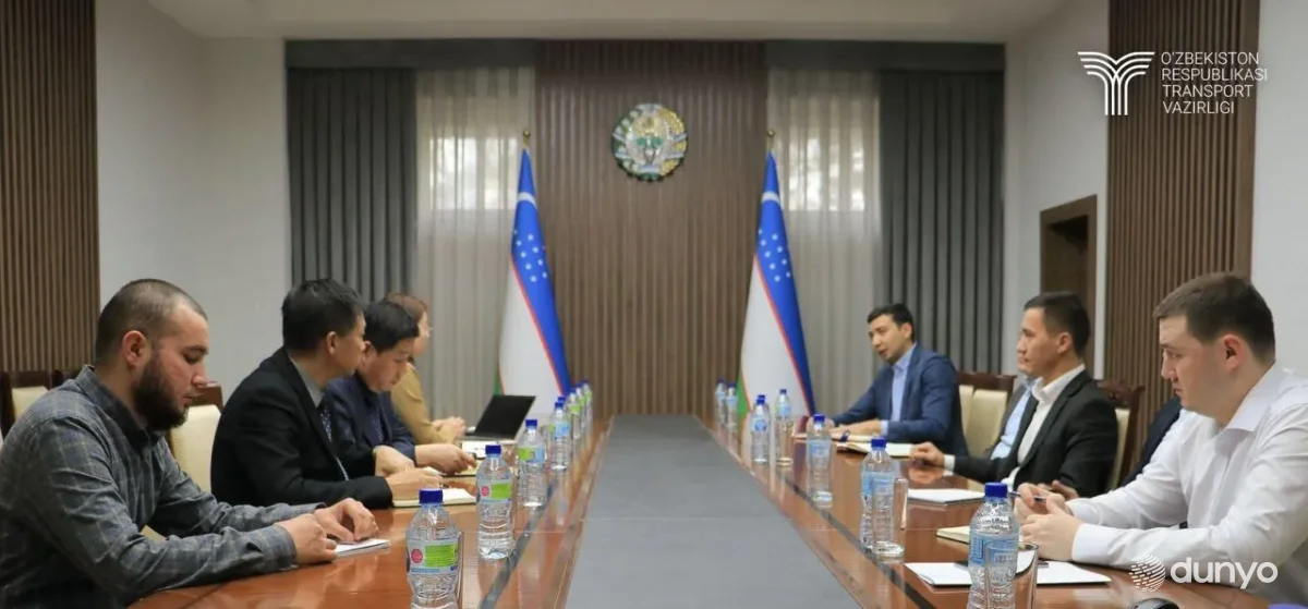 В Минтрансе состоялась встреча с представителями китайской компании по проекту производства электробусов в Ферганской области