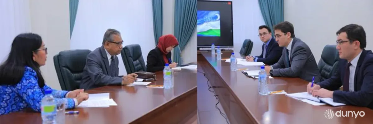 Ўзбекистон ТИВ раҳбарининг ўринбосари Индонезия элчиси билан учрашди