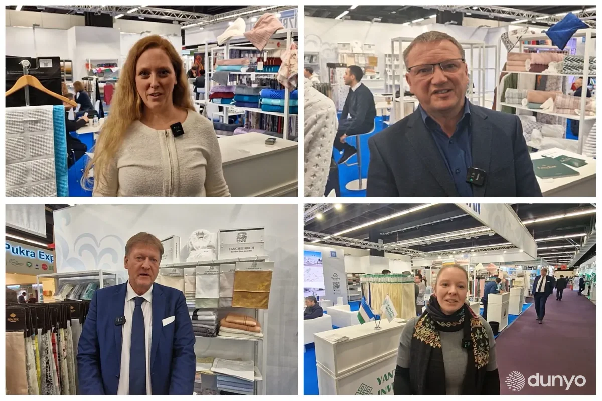 Ўзбекистон тўқимачилик компаниялари вакиллари Германияда бўлиб ўтган нуфузли халқаро кўргазмада иштирок этди
