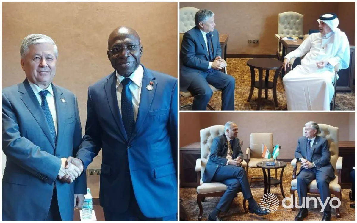 Ўзбекистон ташқи ишлар вазирининг биринчи ўринбосари Кампала шаҳрида Ангола, Қатар, БАА ва Ҳиндистон делегациялари раҳбарлари билан музокаралар ўтказди