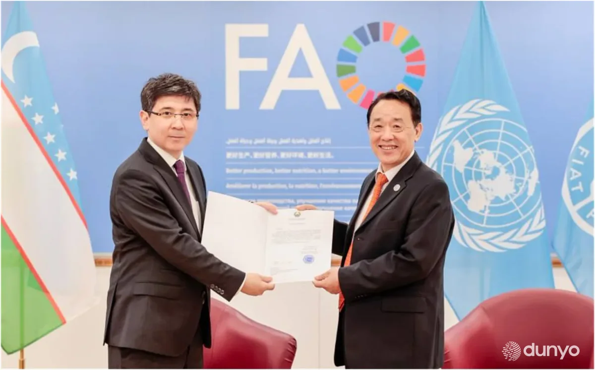 Посол Узбекистана аккредитован при ФАО