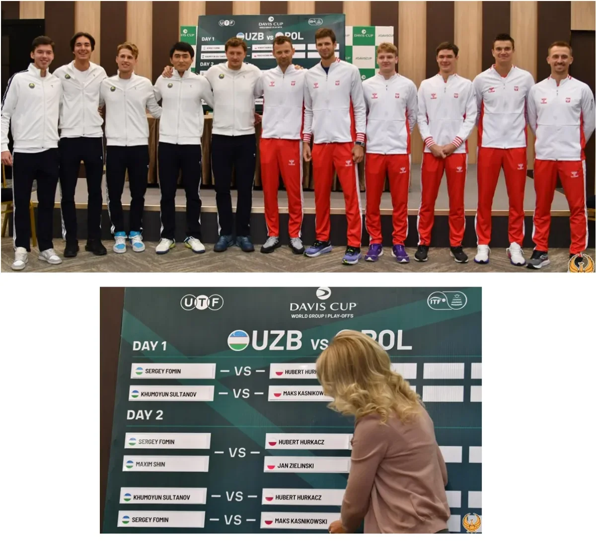 Tennis bo'yicha O'zbekiston–Polsha terma jamoalari Devis kubogi jahon saralash bosqichining birinchi raundida Toshkentda bellashadi