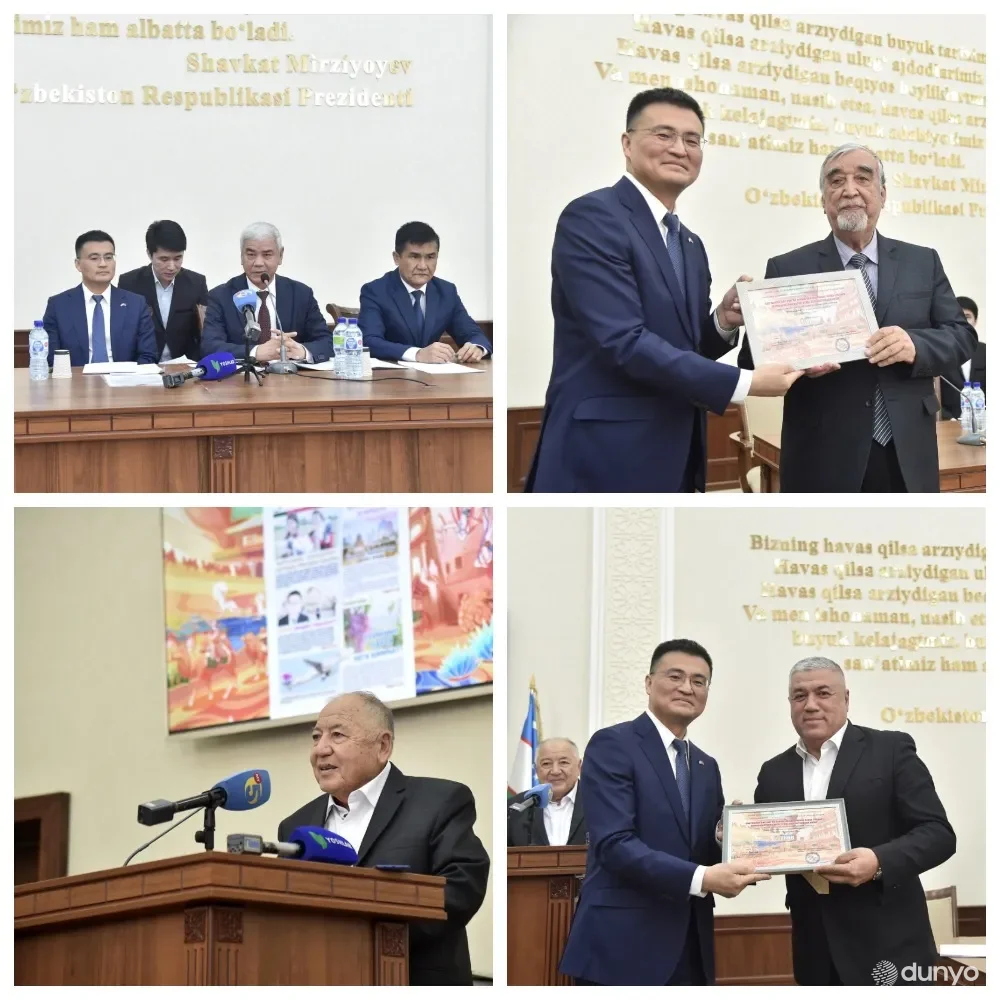 В Ташкенте награждены авторы лучших статей о строительстве «Одного пояса, одного пути»