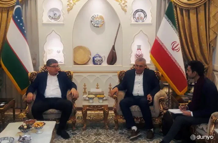 Теҳрон шаҳрида Эрон-Ўзбекистон қўшма савдо палатаси раиси билан икки томонмала савдо-иқтисодий алоқаларни янги босқичга кўтариш йўналишлари келишиб олинди