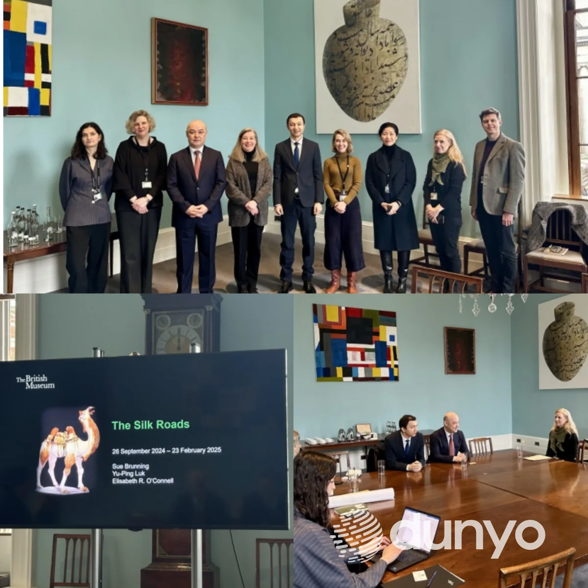 O'zbekiston muzeylaridagi noyob tarixiy eksponatlar Britaniyada namoyish etiladi