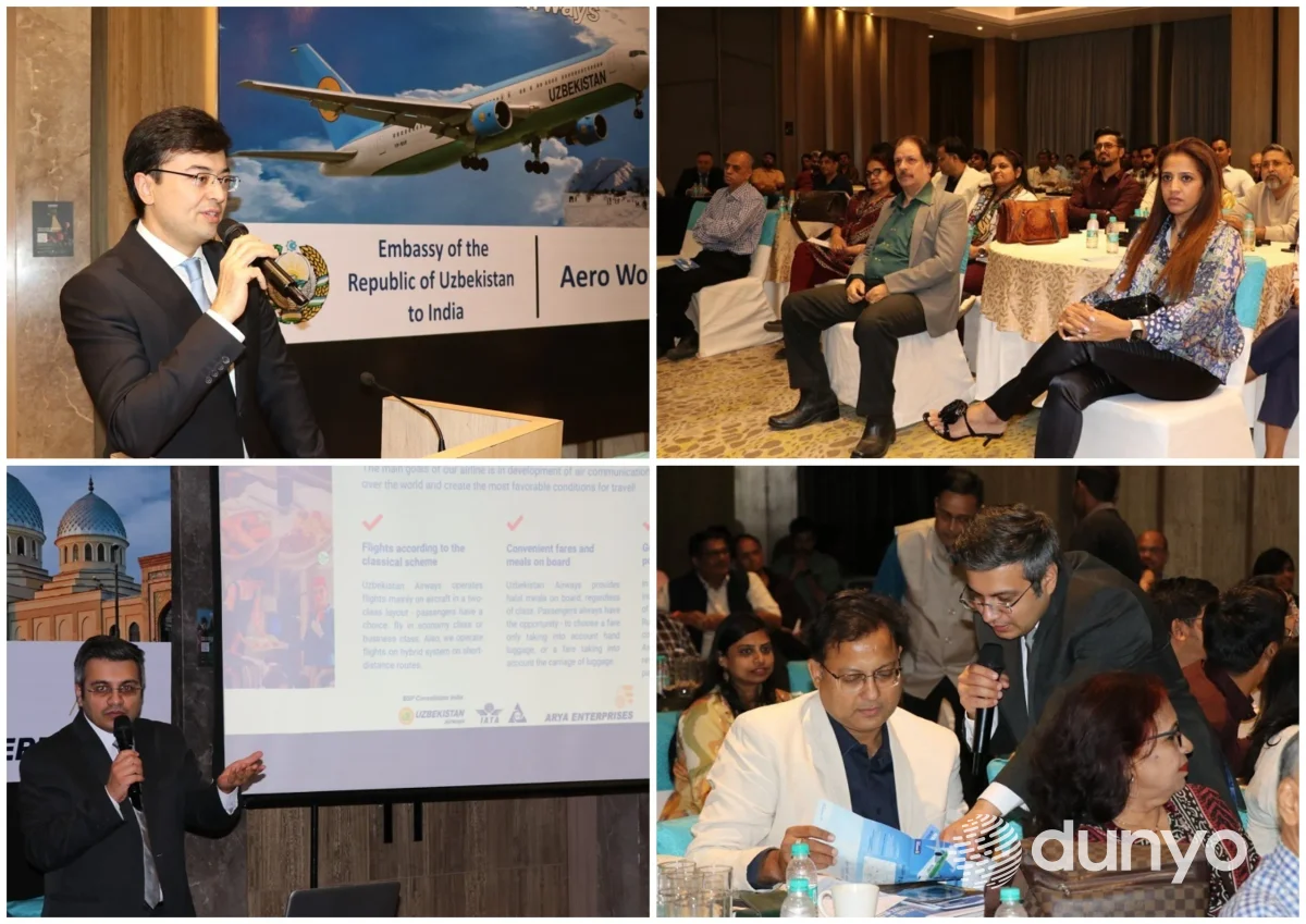 Тошкент ва Ҳиндистоннинг Мумбаи шаҳри ўртасидаги ҳаво қатнови қайта тикланмоқда