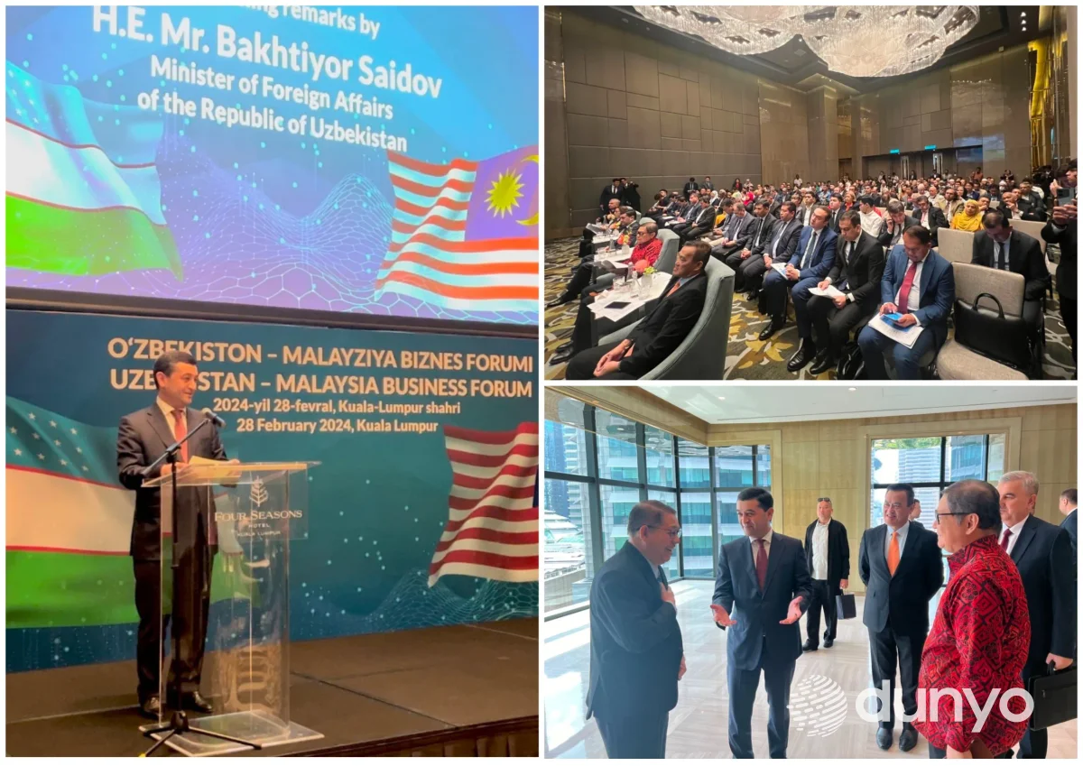 В городе Куала-Лумпуре состоялся первый узбекско-малазийский бизнес-форум