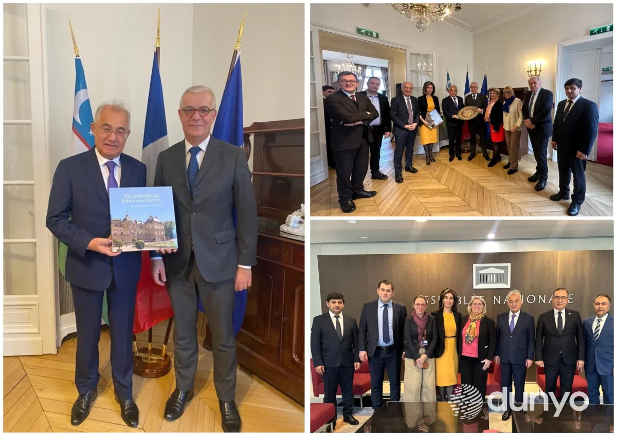 Ўзбекистон ва Франция парламентлараро ҳамкорликни мустаҳкамламоқда