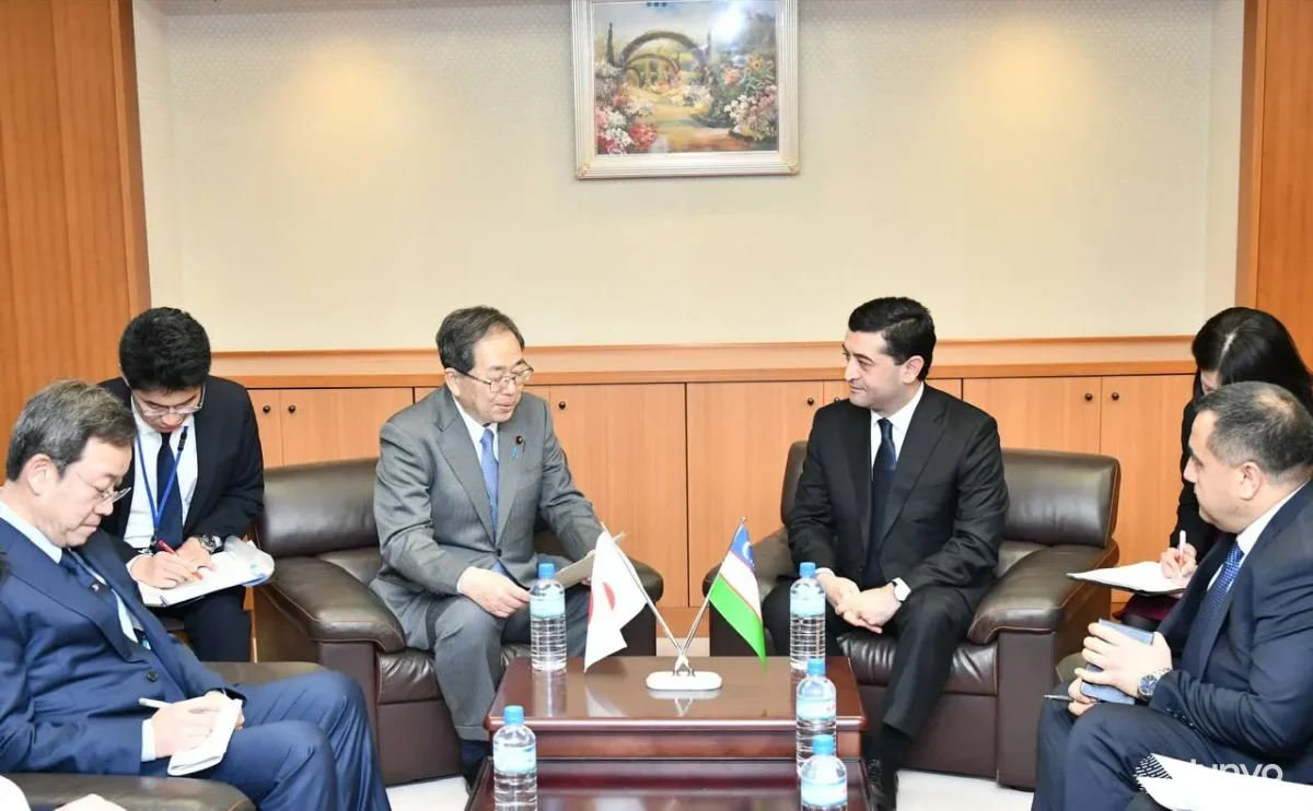 Foreign Minister of Uzbekistan met with Minister of Land, Infrastructure, Transport and Tourism of Japan