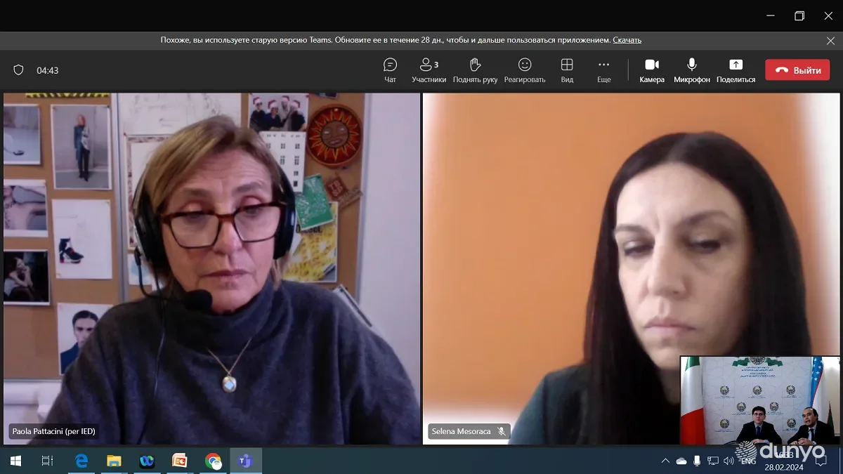 Italiyalik dizaynerlar O'zbekiston to'qimachilik sanoatiga jalb qilinadi