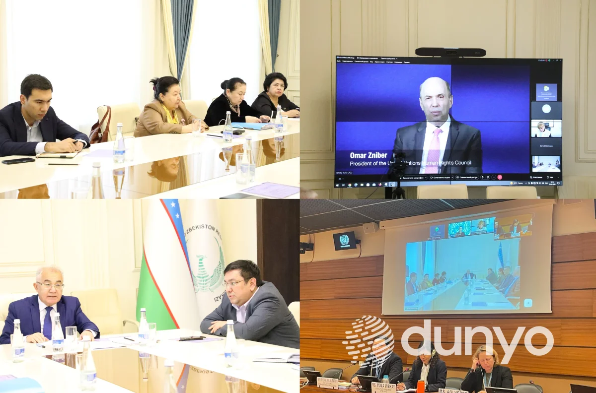 O'zbekiston BMT Inson huquqlari bo'yicha kengashi tavsiyalarini izchil bajarib kelmoqda