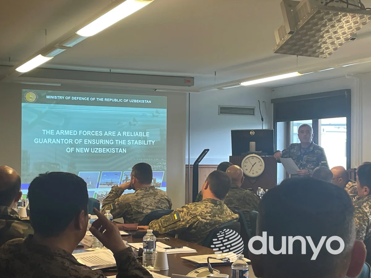 Belgiyaning Mons shahrida "Qurolli Kuchlar — Yangi O'zbekiston barqarorligini ta'minlashning ishonchli kafolatidir" mavzusida taqdimot o'tkazildi
