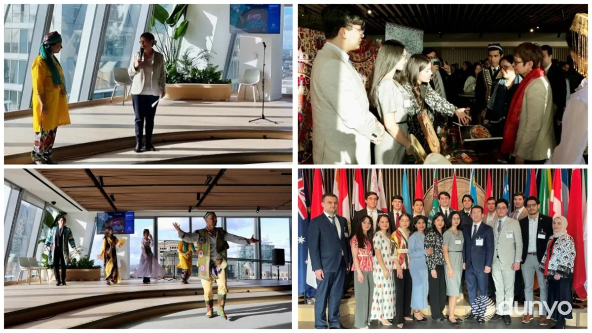 ЕТТБнинг Лондондаги штаб-квартирасида Наврўзи олам кенг нишонланди