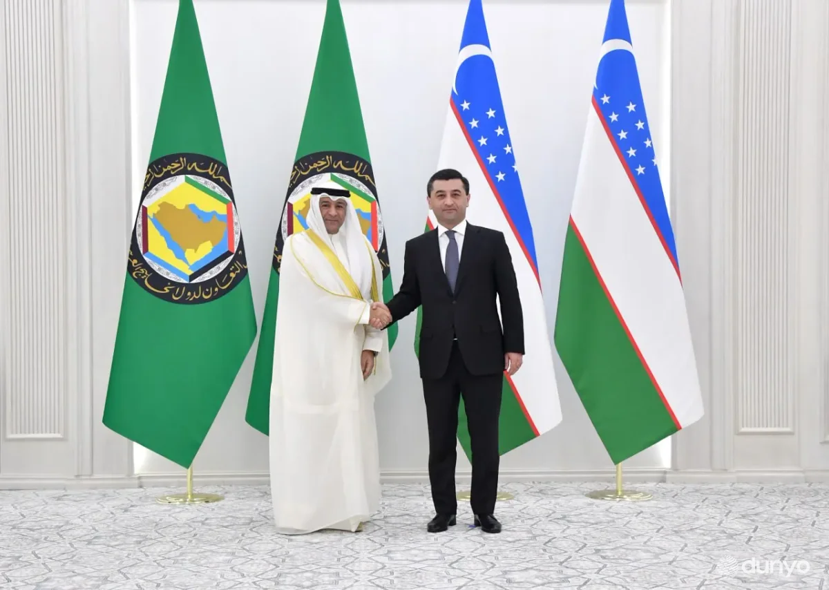 The Foreign Minister of Uzbekistan receives the Secretary General of the Gulf Cooperation Council