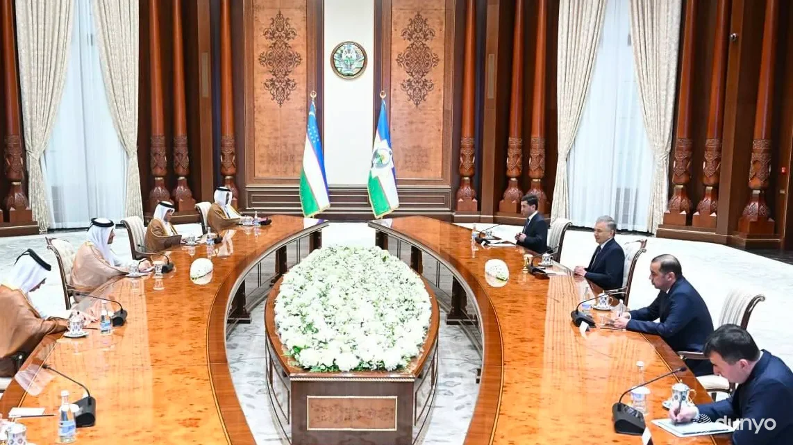 Президент Узбекистана с удовлетворением отметил динамичное развитие взаимовыгодного сотрудничества с Катаром