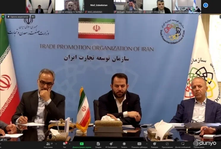 Ўзбекистон ва Эрон савдо-иқтисодий, сармоявий ва транспорт-логистика соҳаларида ҳамкорлик истиқболларини муҳокама қилмоқда