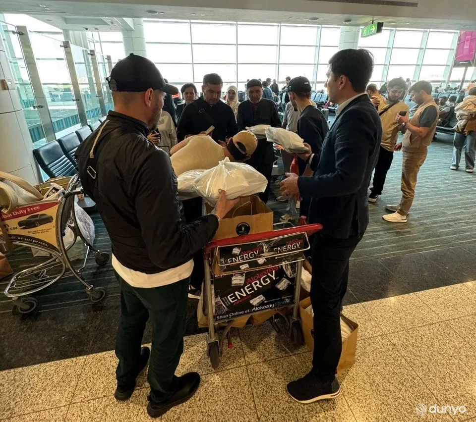 Дубайда кучли ёмғир ёғиши сабабли аэропортда қолиб кетган ўзбекистонликларга кўмак кўрсатилди