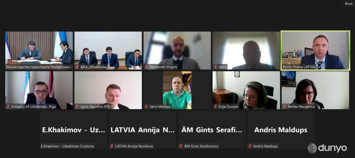 Узбекистан и Латвия обсудили вопросы наращивания сотрудничества в сфере транспорта и логистики